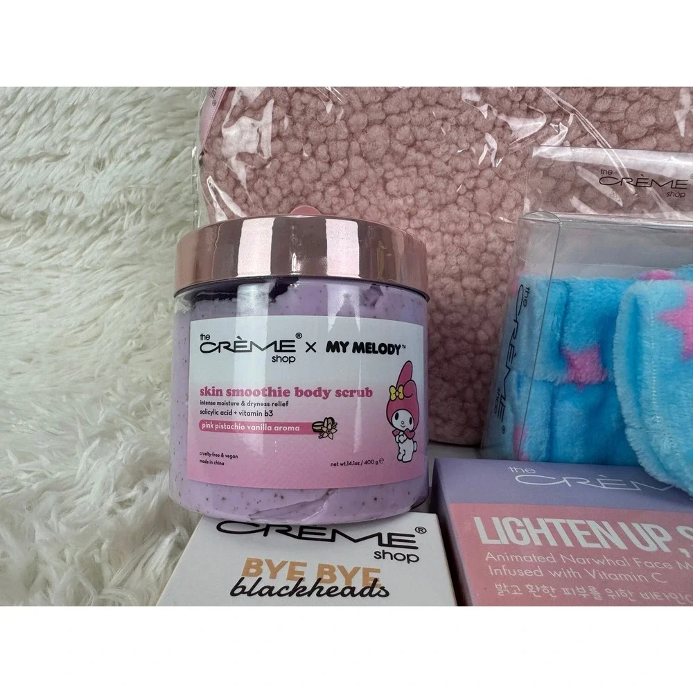 The Crème Shop Self Care Beauty Bundle My Melody + KOREAN Spa 6 PC Bundle NEW